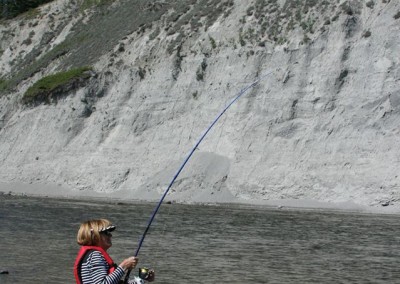 Gulkana River, Alaska, river, rafting, salmon fishing, Sockeye Salmon, Red Salmon,
