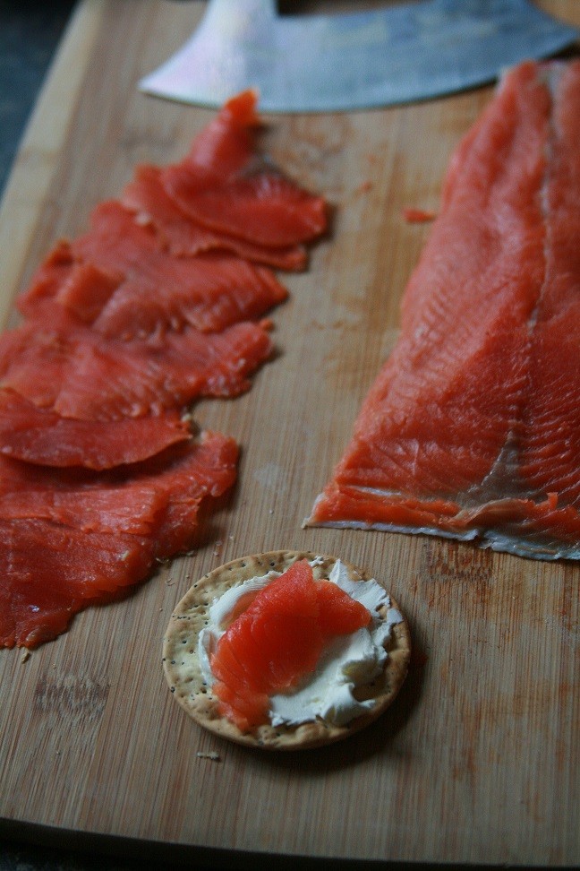gravlax, salmon